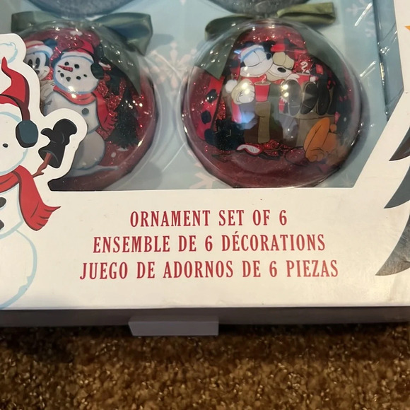 Disney ornament set of 6 new in box - Picture 4 of 5